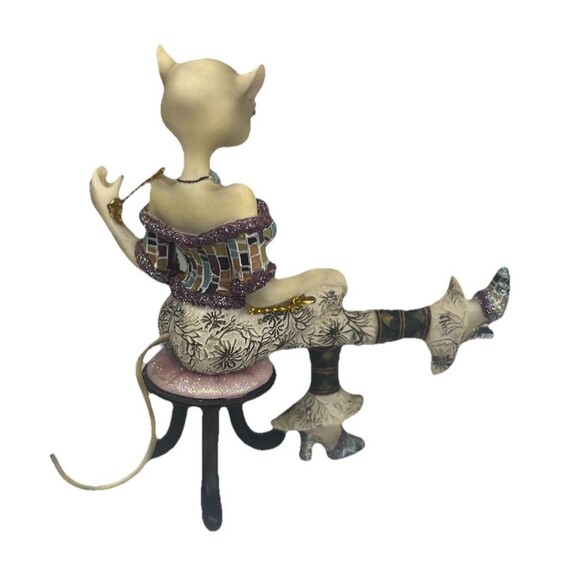 Alley Cats Margaret Le Van Lushus Martini Ornament Retired Collectible 3” Rare - Picture 6 of 11